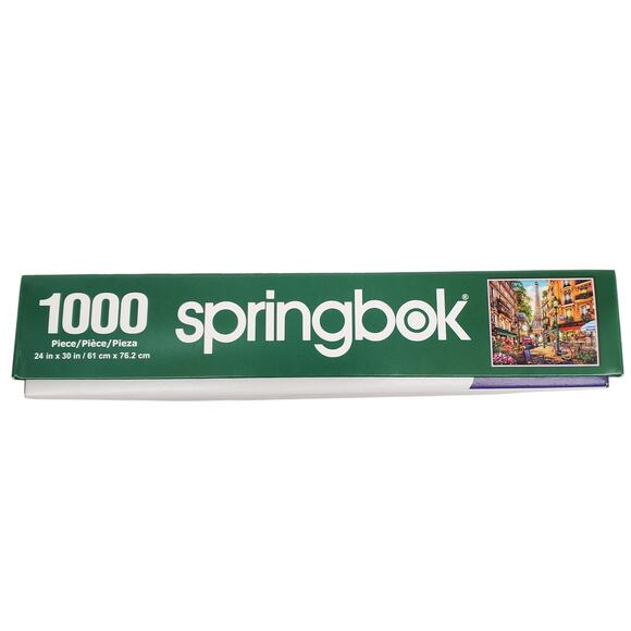 Springbok Puzzle 1000 Piece Paris Afternoon Pre-Owned - Picture 5 of 7